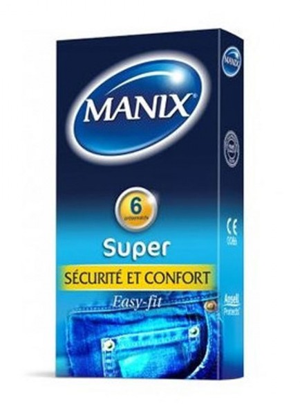 Manix Super 6 Préservatifs
